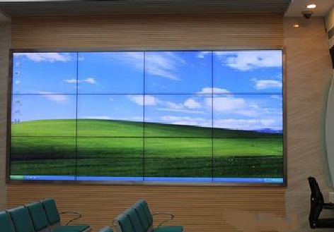 津市液晶拼接屏的另类用法。